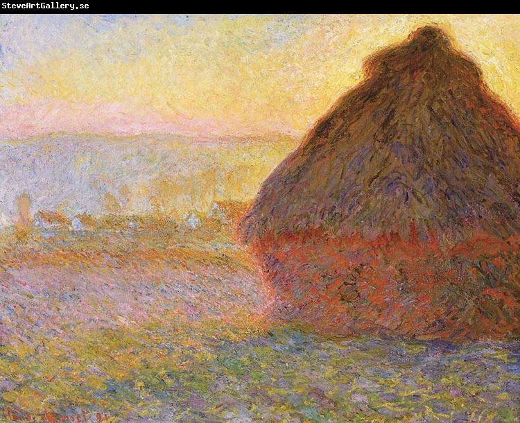 Claude Monet Haystacks,